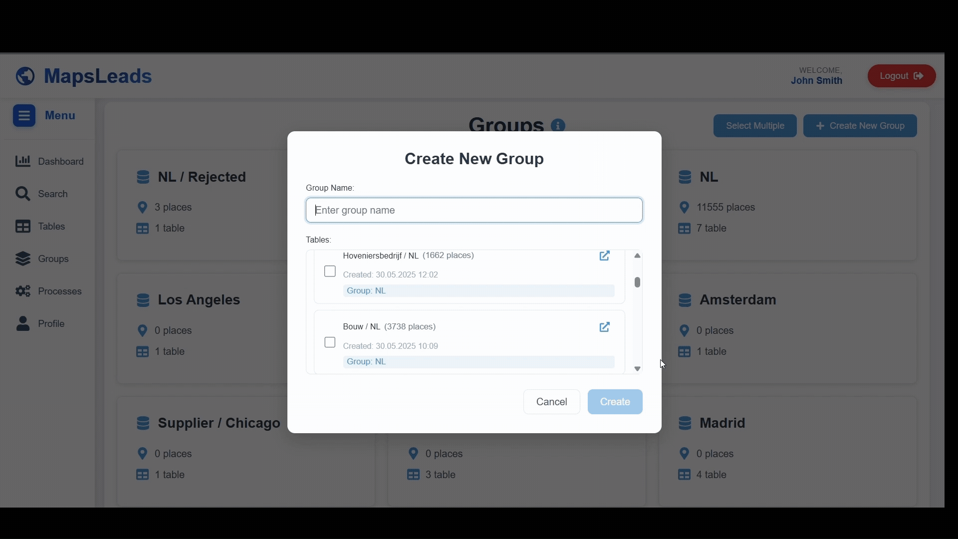 Group and Merge Data